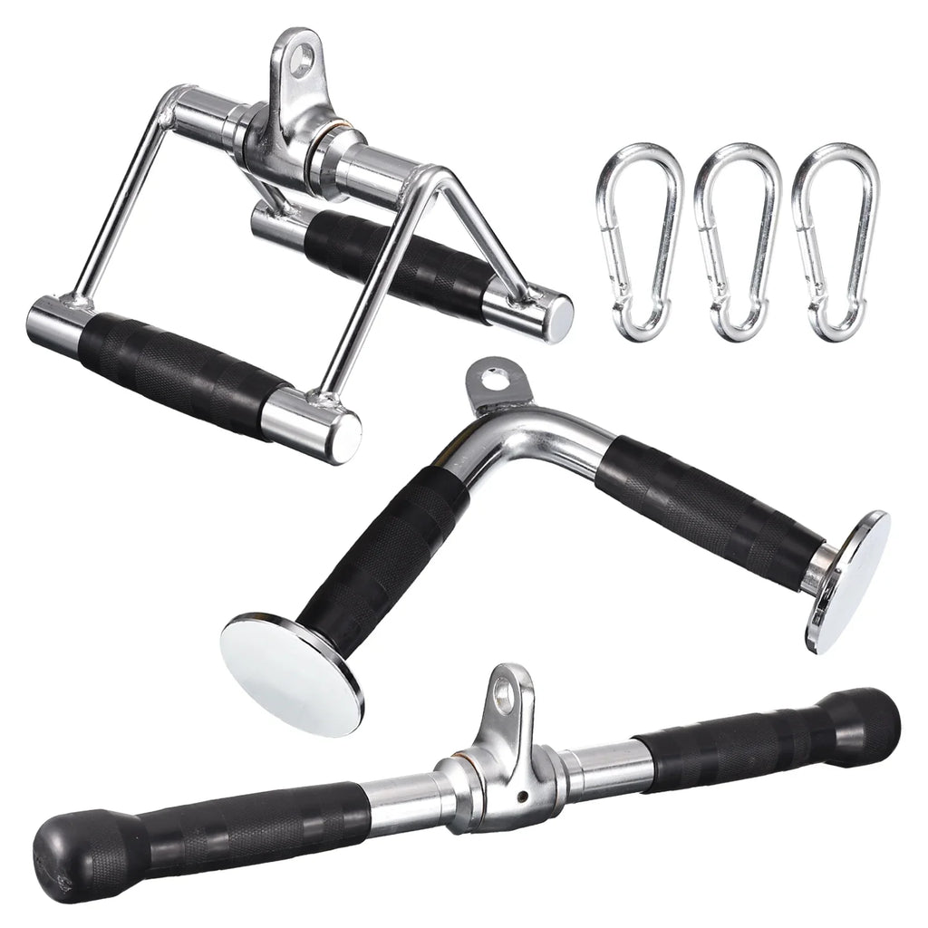 Machine Press for Attachment Down Accessories, Cable Silver Gym Tricep