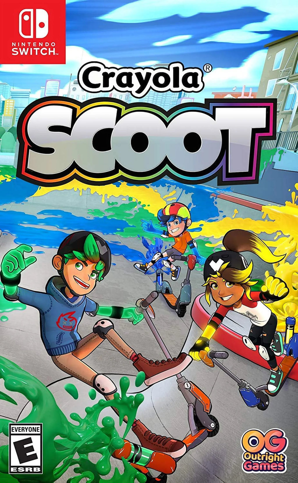 Scoot, Games, Switch, Nintendo Outright 819338020488 Crayola