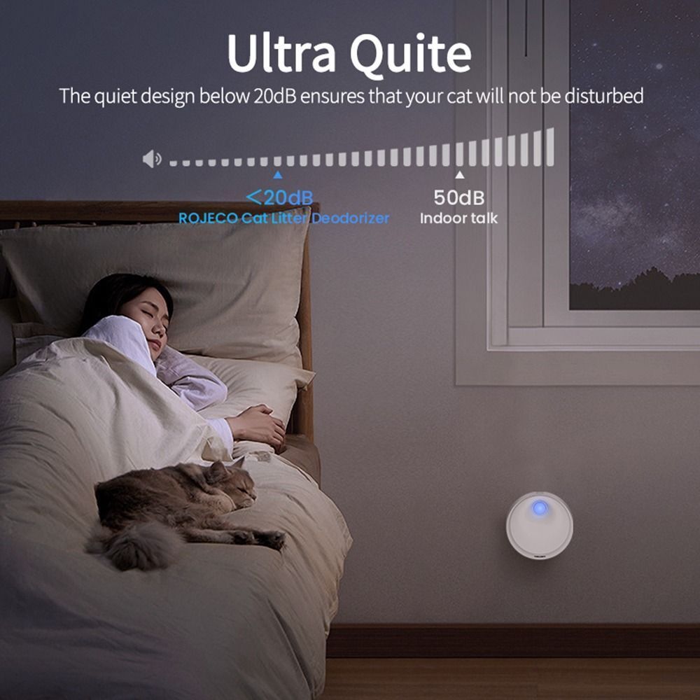 Deodorization Air Rechargeable Odor Purifier Cat Deodorizer Cleaner Smart Pets
