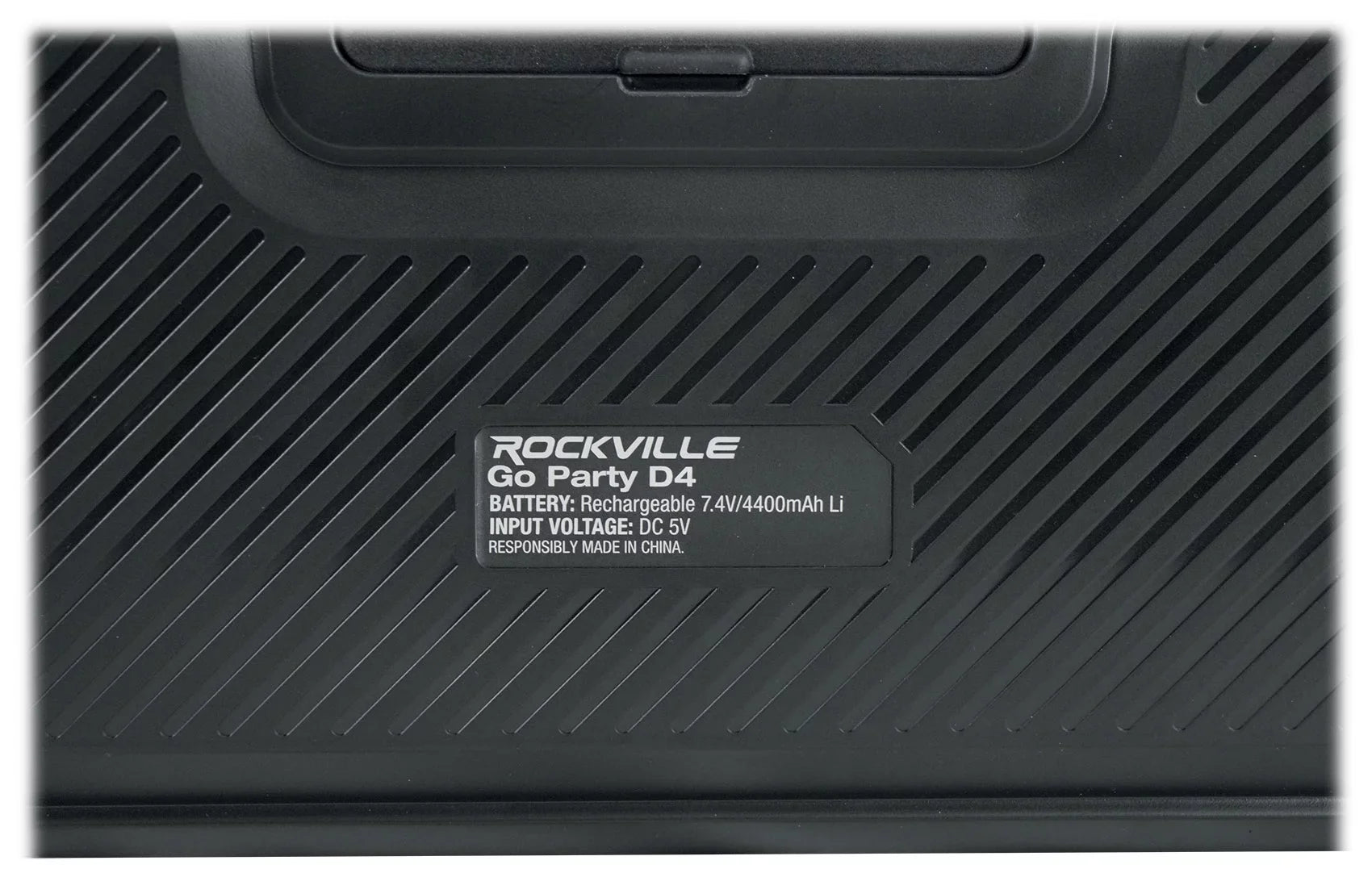 Bass Rockville Bluetooth Portable Go LED Speaker, D4 Deep Party Party Loud Large