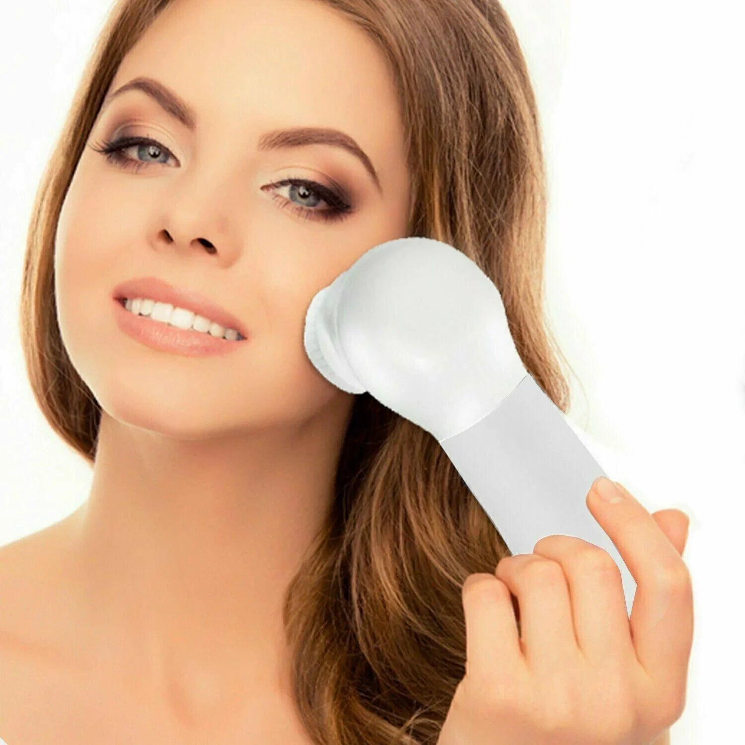 Skin Professional Sonic Polisher Body & Face Care Kit, System White Spa