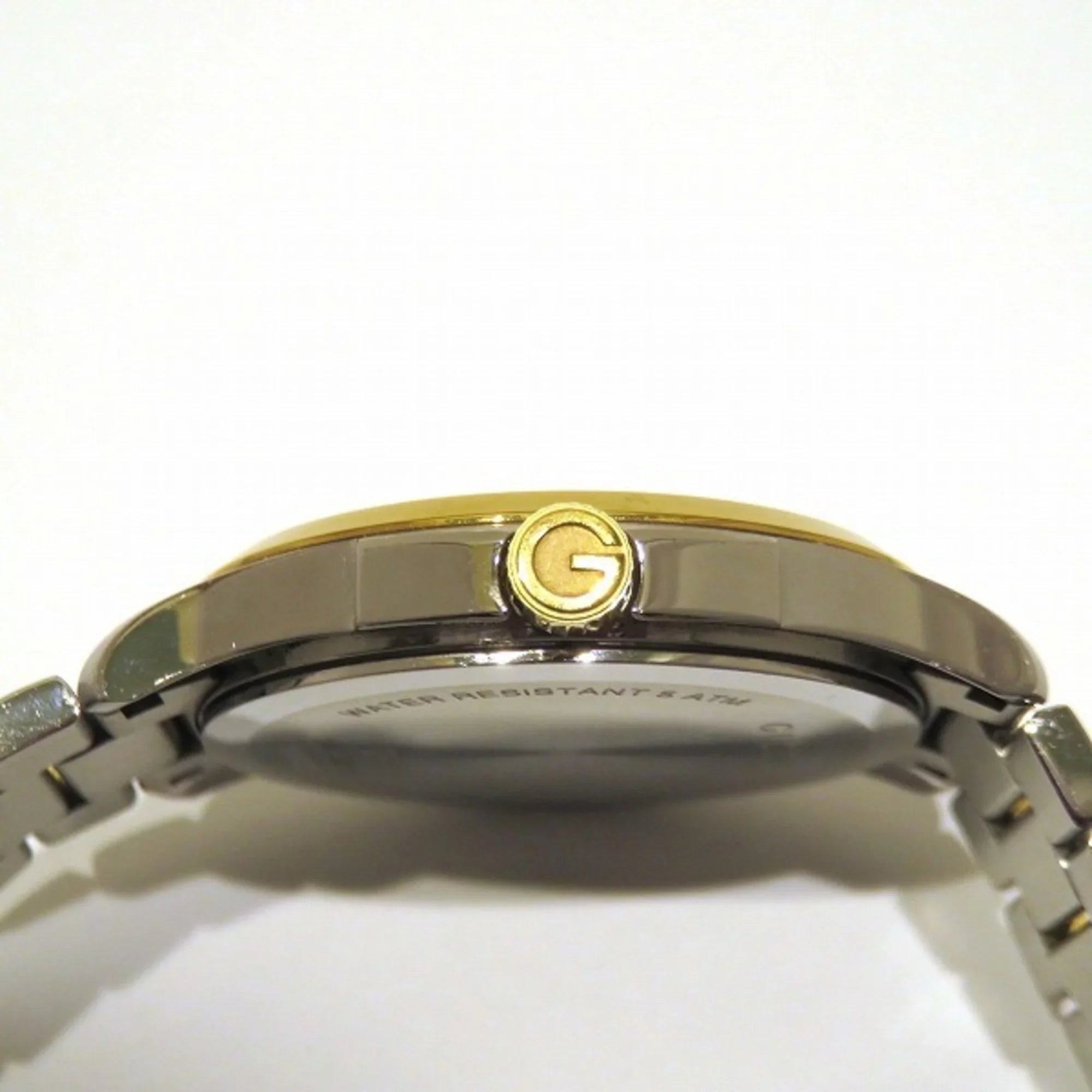 date watch timeless Used GUCCI Authenticated men quartz Gucci G 126.4