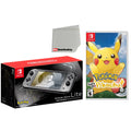 Go, Console Handheld Nintendo Game Game Switch Pokemon: 32GB Edition Palkia Bundle & Pokemon Pikachu! Video Lite Dialga with Let's
